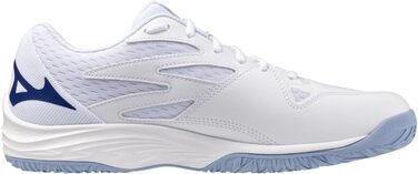 Жіноче волейбольне взуття Mizuno Thunder Blade Z для залу, біле/синій, артикул V1GA237097