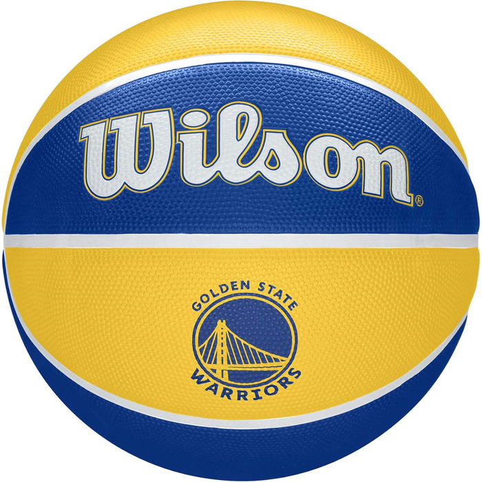 Баскетбольний м'яч Wilson NBA Team Tribute 7 Golden State Warriors, для дорослих, універсальний