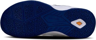 Бадмінтонні кросівки HUNDRED Court Star для дітей та юніорів | Легкі | X-Cushion | Для залу: бадмінтон, теніс, сквош, настільний теніс, баскетбол та падел | Білий, темно-синій | 38 EU