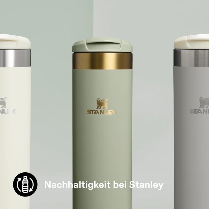 Термокухоль Stanley Aerolight Transit 0.35L — герметичний стакан для кави To Go, чорний (Juniper)