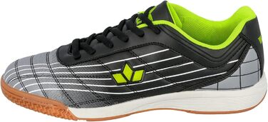Чоловічі халапи Lico Rockfield Hallenschuhe 39 EU, чорно-сірий, лимонний