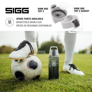 Пляшка для води Sigg Tritan Total Color ONE 600 мл - для газованих напоїв, легка, BPA-free, миється в посудомийній машині