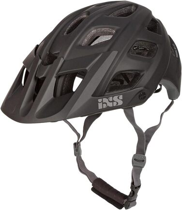 Велошолом IXS Evo для трейл/ол-маунтін байку, чорний, розмір SM (54-58 см)