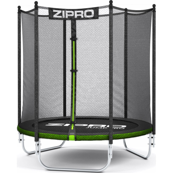Дитячий садовий батут із зовнішньою захисною сіткою 127 см (4FT) — Zipro