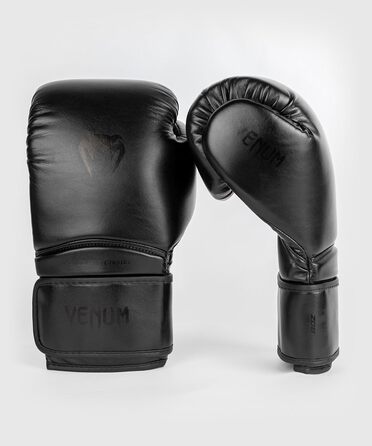 Дитячі боксерські рукавички Venum Contender 1.5, чорний/чорний, 8 Oz