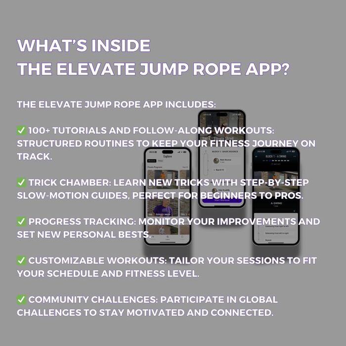 Стрибкове канат Elevate Rope Professional з перлами, 3м, регульований, полісний шнур, для фрістайлу, кардіо та трюків, для всіх рівнів, чорний