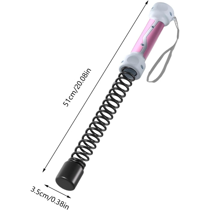 Бойові канати для фітнесу 3-1: бездротові канати для тренувань вдома та в спортзалі (рожеві)