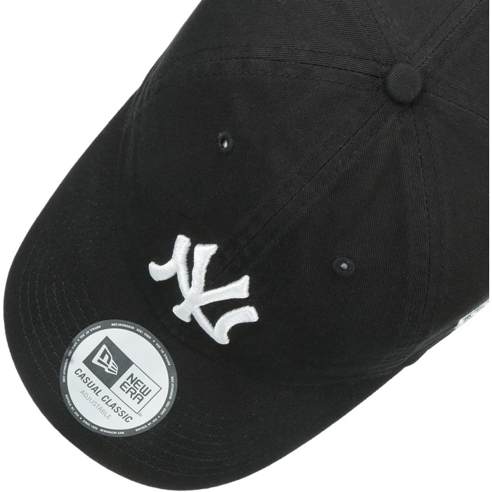 Кепка New Era 9TWENTY New York Yankees - MLB ліцензійна бейсболка, чорно-біла, універсальний розмір