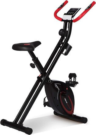 Велотренажер Ultrasport F-Bike/F-Rider Basics, складаний, LCD-дисплей, регульоване навантаження, сенсори пульсу, для дому, для спортсменів і літніх людей