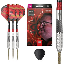 Дартс Target Stephen Bunting G5 95% вольфраму, сталевий накінечник, Swiss Point, професійний комплект, різна вага, інструмент у комплекті