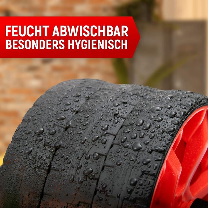 NEOLYMP Bauchtrainer для дому з підкладками для колін, килимком та роликом для пресу - тренажер для пресу, ролик для пресу, ролик-тренажер для пресу, Coremaster