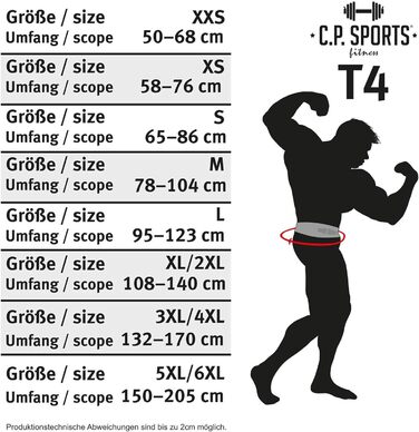 Шкіряний пояс для важкої атлетики C.P. Sports, XXS-6XL, чорний/білий, для пауерліфтингу, бодібілдингу, фітнесу, анатомічний, для жінок і чоловіків