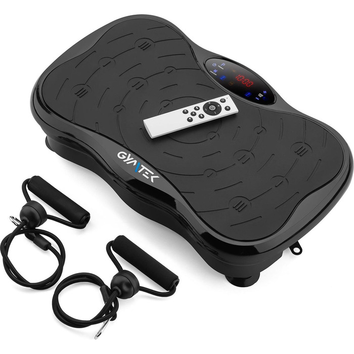 Вібраційна платформа Gymtek для фітнесу вдома, 99 режимів, 5 програм, сенсорний екран – для схуднення, спалювання жиру та зміцнення м'язів