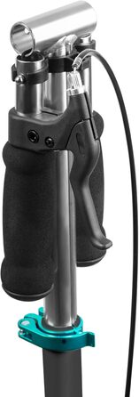 Міський самокат SOKE Cityroller чорно-блакитний - для дорослих та підлітків