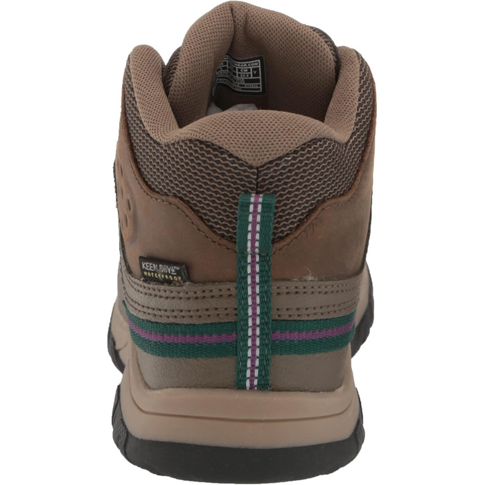 KEEN Targhee Mid WP - водонепроникні трекінгові черевики для дітей (12 Little Kid, Canteen Charisma)