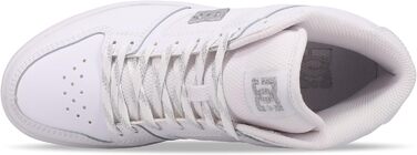 Кросівки DC Shoes Manteca 4 Mid для жінок, білий/сріблястий, 37.5 EU