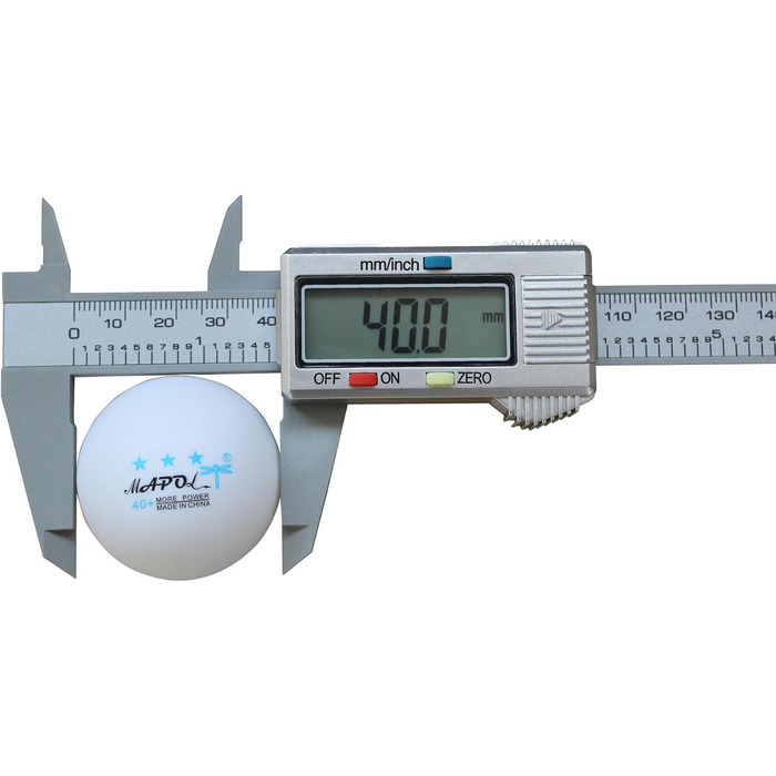 М'ячі для настільного тенісу MAPOL, 3 зірки, для досвідчених гравців, 100 шт, білі