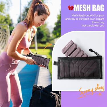 Набір манжет для ніг та рук 1.8 кг (0.9 кг кожна) для фітнесу, кардіо та силових тренувань, рожевий