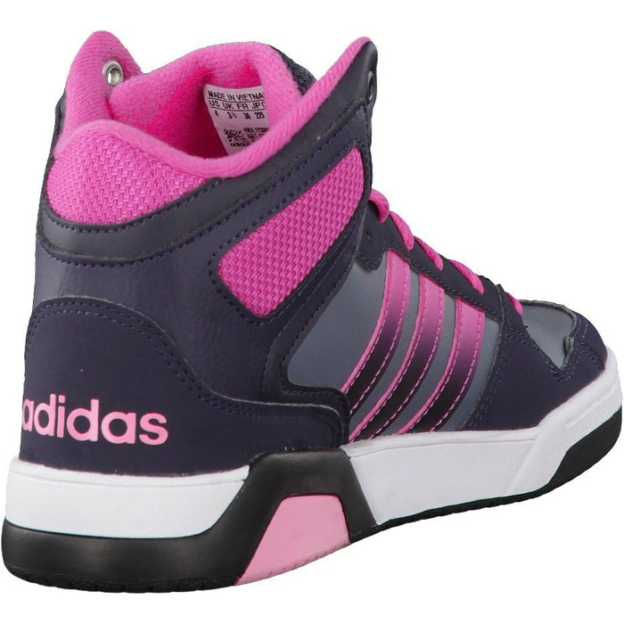 Дитячі кросівки adidas Bb9tis Mid K, 28 EU, синій, рожевий, чорний