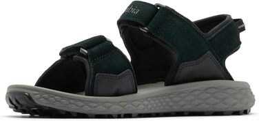 Columbia Konos Hiker 2-Strap: Чоловічі трекінгові сандалі, 48 EU, Black Titanium II