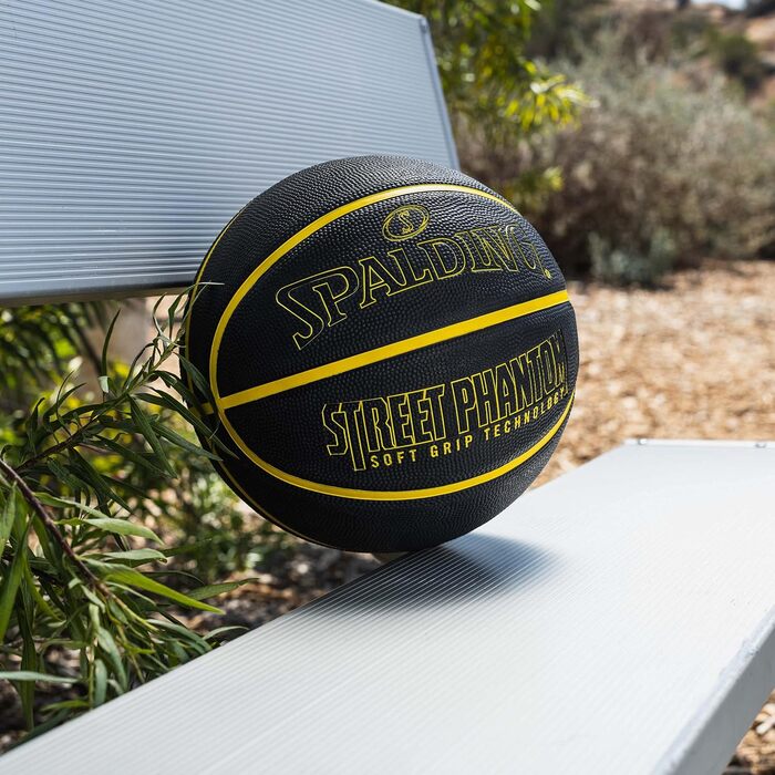 Баскетбольний м’яч Spalding Street Phantom 29.5'', вуличний, чорний