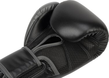 Боксерські рукавички Everlast Powerlock 2R 16oz чорні, універсальні для дорослих