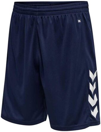 Чоловічі спортивні шорти Hummel Core Poly дихаючі, темно-сині, розмір 4XL