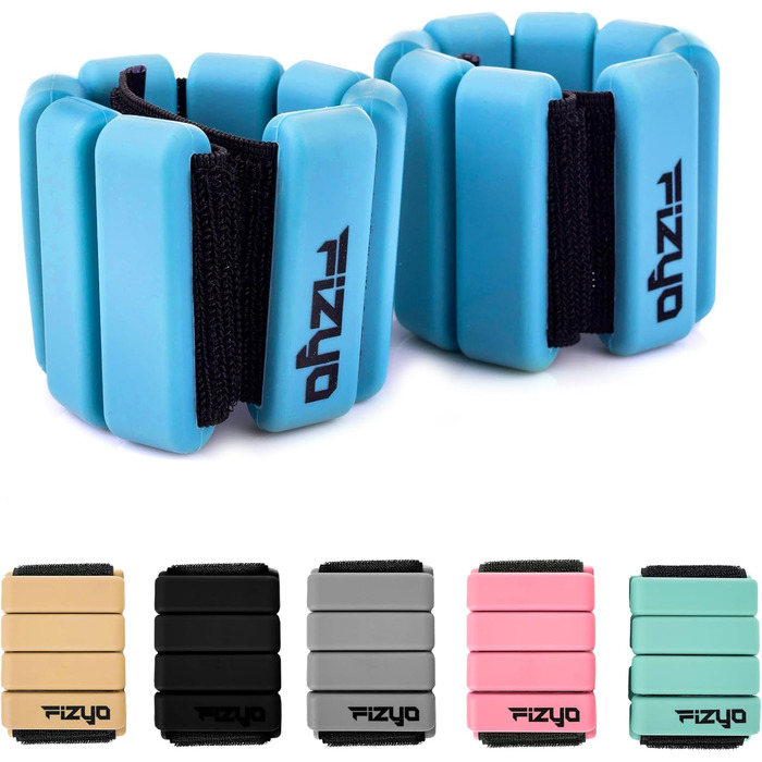 Набір регульованих важелів на зап'ястя Fizyo (2 шт.) - 225г для йоги, танців, пілатесу, кардіо