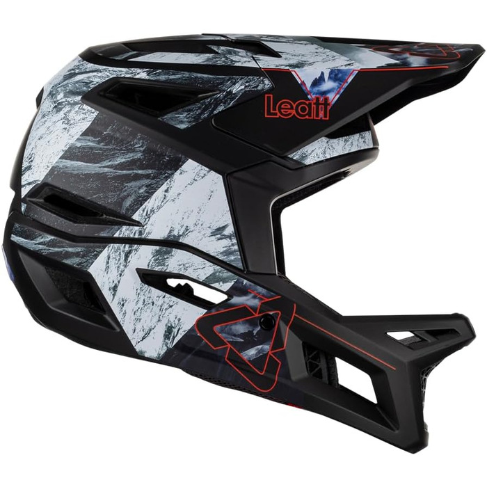Шолом Leatt MTB Gravity 4.0 V23 Alpine M (57-58 см) – велосипедний, для даунхілу, захисний