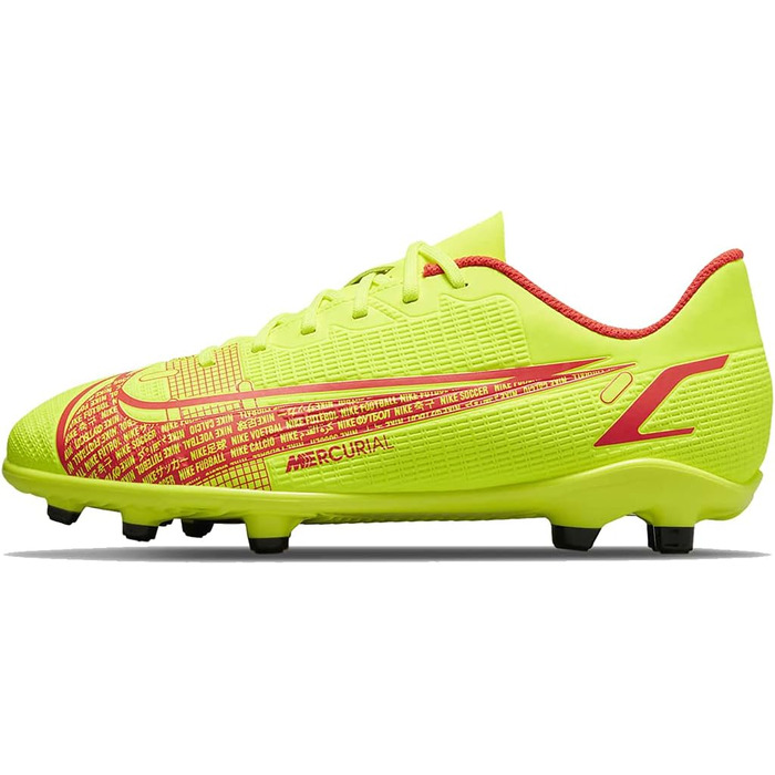 Дитячі футбольні бутси Nike Jr. Vapor 14 Club FG/MG, 38 EU, Чорний/Сірий