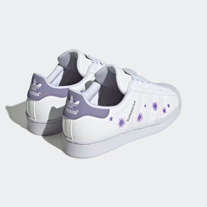 Кросівки Adidas зі штучної шкіри, білі, розмір 36