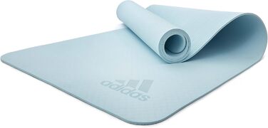 Преміум йога-мат adidas 5 мм – товстий, нековзкий, без ПВХ, для йоги та пілатесу, довговічний, комфортний