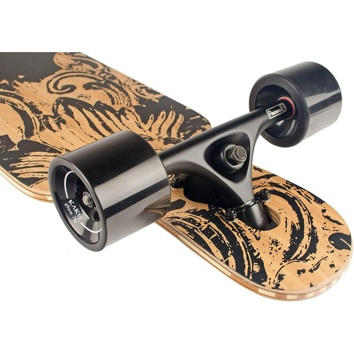 Лонгборд JUCKER HAWAII Hoku V2 Precision Flex 2 з бамбука та скловолокна, для дітей і дорослих, професійна якість, різні дизайни