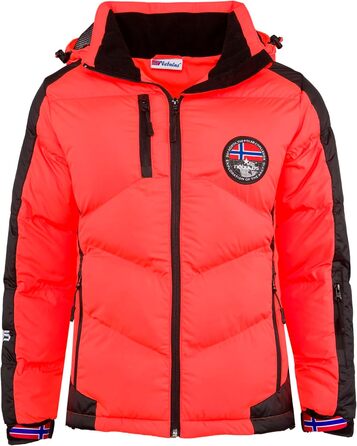 Жіноча куртка для сноубордингу Nebulus Skijacke SKIBRÖK, колір кораловий (L)