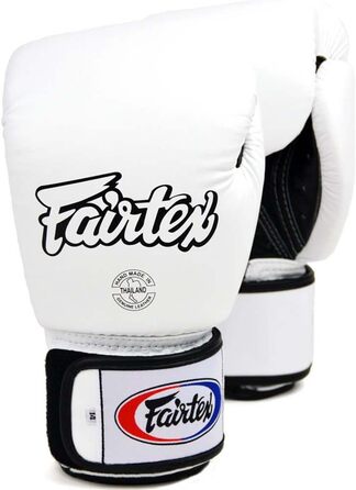 Боксерські рукавички Fairtex BGV-1 AIR 12 унцій, білі, для боксу, MMA та муай-тай