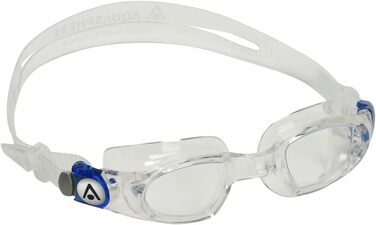 Окуляри для плавання Aquasphere Mako - з UV-захистом, силіконовою ущільнювальною гумкою, антифог покриттям (антизапітніння) для чоловіків та жінок, чорні