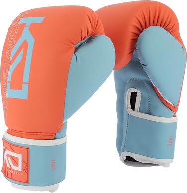 Боксерські рукавички Picsil Kyros Grom 16oz, для тренувань і боїв, універсальні, для муай-тай, ММА, кікбоксингу, колір лососевий