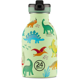 Пляшка для води 24 BOTTLES Urban Jurassic Friends, сталева, дитяча