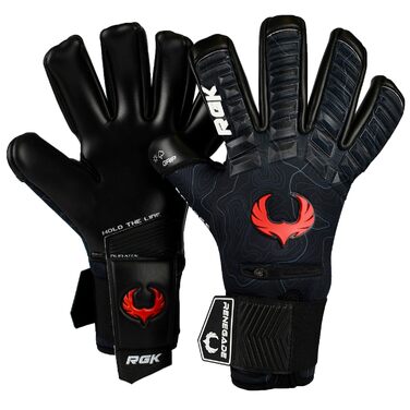 Воротарські рукавички Renegade GK Eclipse Profi з захистом пальців (Розміри 7-12, Рівень 5) 4+3мм EXT Contact Grip | Професійні рукавички для воротарів чоловіків, дорослих та підлітків