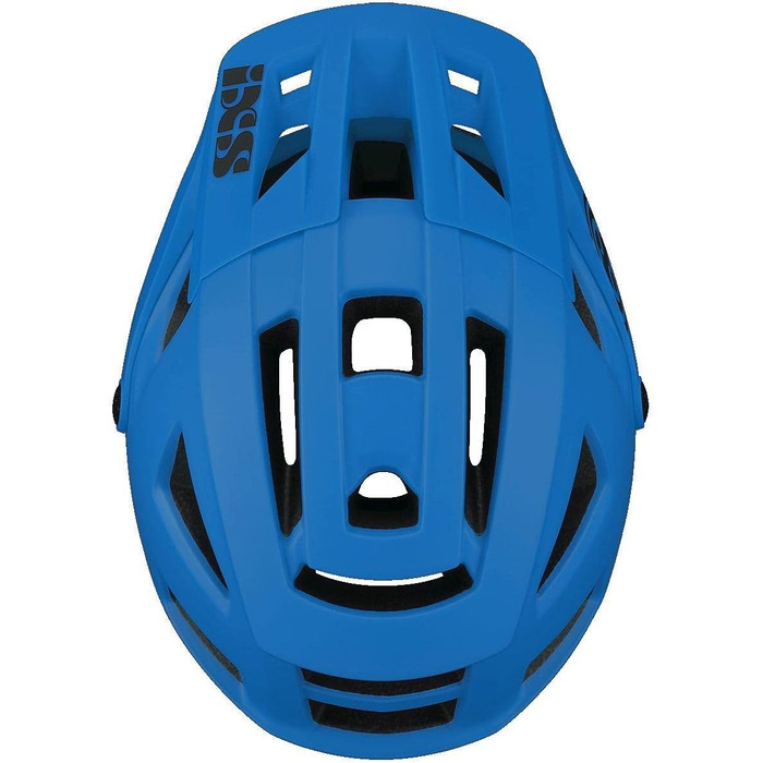 Шолом для гірського велосипеда IXS Trigger AM, синій флуоресцентний, розмір ML (58-62 см)