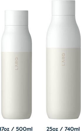 Термобутилка LARQ Twist Top 500 мл, ізольована нержавіюча сталь, BPA-free, для води, для подорожей, офісу, спорту, Seaside Mint