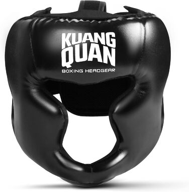 Захисний шолом для боксу та кікбоксингу Kuang Quan, боксерський шолом для MMA, тренувань, з максимальним захистом обличчя