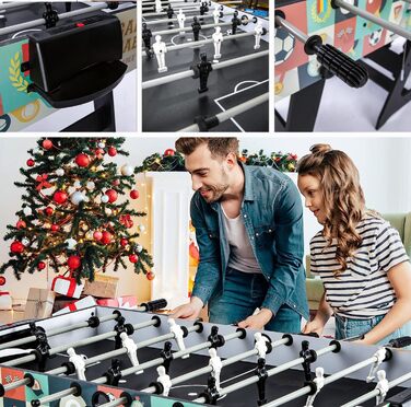 Спортивний ігровий стіл 4 FT 4-в-1 Steady: Білліард/Снукер, Футбол, Настільний теніс, Хокей