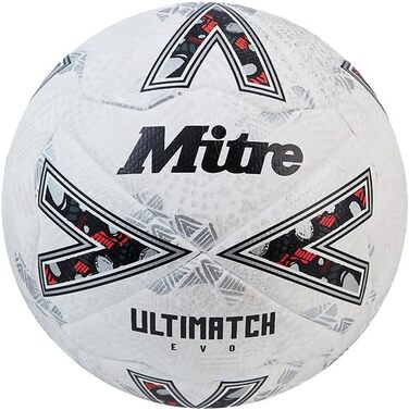 Футбольний м'яч Mitre Ultimatch, покращений контроль, висока зносостійкість, підвищена точність
