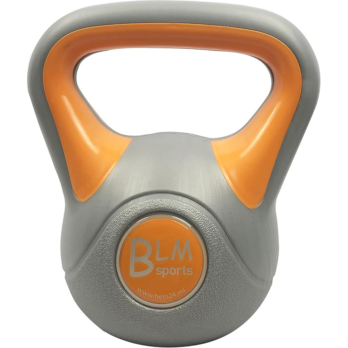 Гиря Kettlebell з пластику, 2-20 кг, для фітнесу