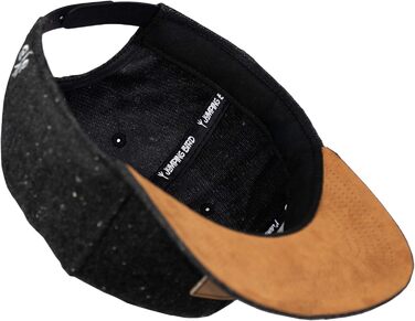 Унісекс кепка-снепбек Jumping Bird темно-сіра, вовняна бейсболка з регульованим розміром для активного відпочинку