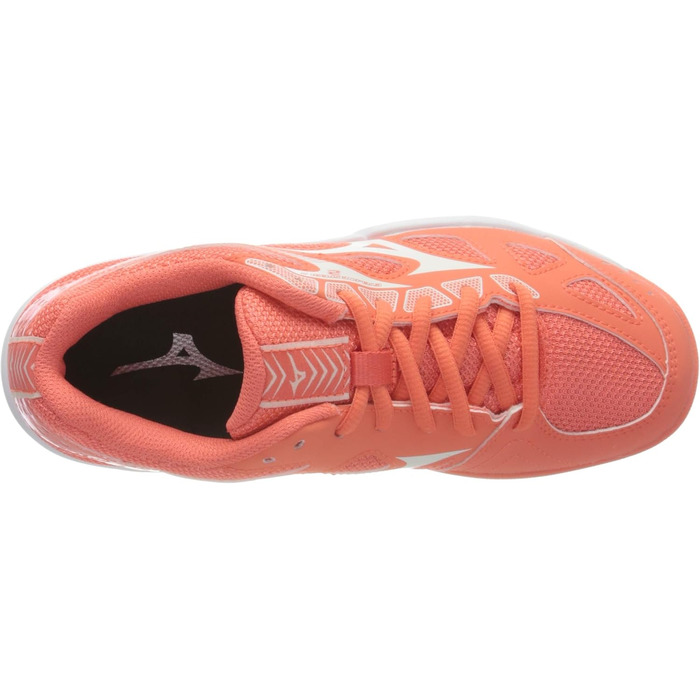 Волейбольне взуття Mizuno Cyclone Speed 2 для хлопчиків, розмір 37.5 EU, кольори: Livingcoral, Snowwhite, White