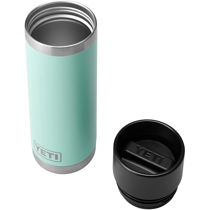Термос YETI Rambler з кришкою Hotshot, 532 мл, бірюзовий