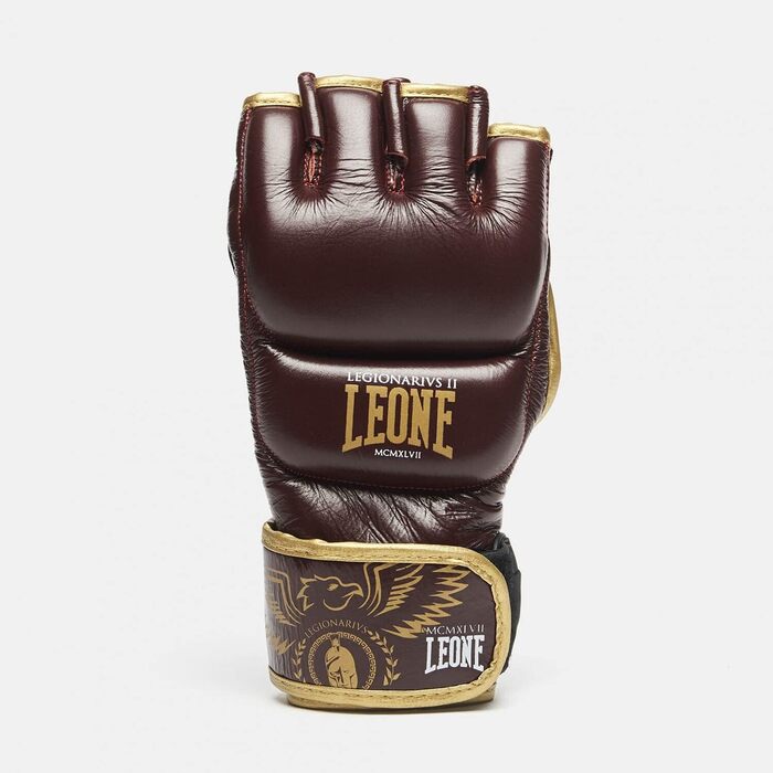 Рукавички для MMA Leone 1947 Legionarvis Bordeaux, L – для греплінгу та фріфайту, тренувальні