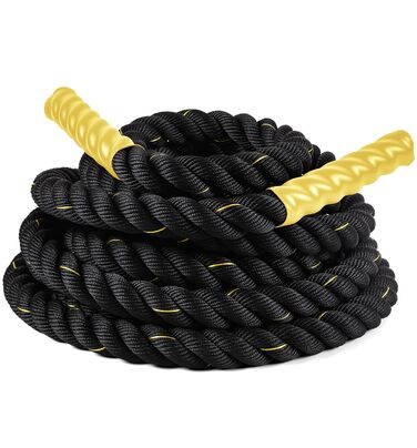 Битва-канат Ultrasport Battle Rope: 9м для силової витривалості та м'язового розвитку, канат для функціональних тренувань